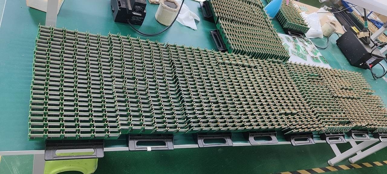Shenzhen Jutai Comm Co., Ltd. 제조업체 생산 라인