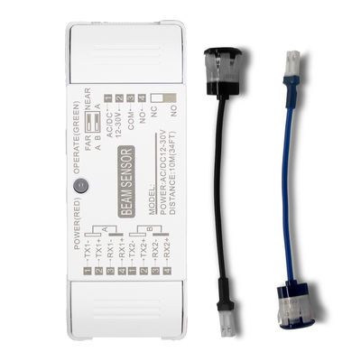 ABS Infrared Beam Sensor with 10m Detection Range and Weatherproof Design for Automatic Door Safety