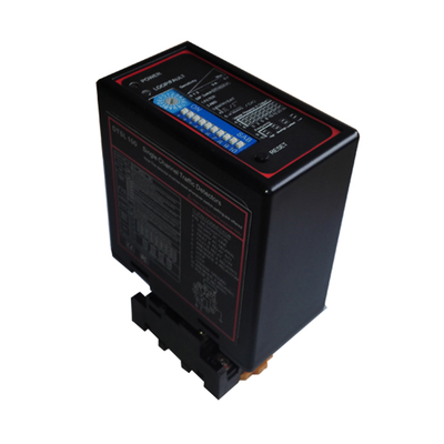 LD-100 단일 채널 차량 루프 감지기 (40000V 낙뢰 보호, 자동 리셋, 주차 차단기용 16단계 감도)