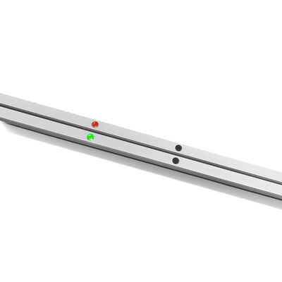JUTAI CG15-8L12 1480mm 그리드 미니 산업문 안전 조명 커튼 8 빔 교차 감지 및 12m 범위 IP67 보호