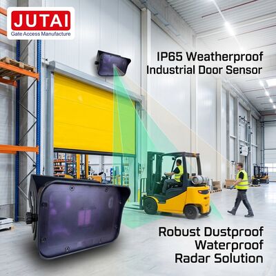 IP65 Protected Microwave Motion Radar Sensor with Dual Relay Output and 24.125GHz Frequency for Industrial Doors