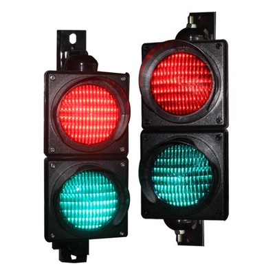 JUTAI JD112HF-C 100mm 빨간색 및 녹색 LED 교통 신호등 주차 장벽 문 IP65 보호