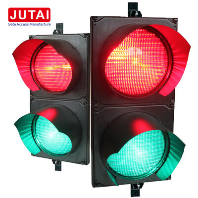 JUTAI JD112HF-C 100mm 빨간색 및 녹색 LED 교통 신호등 주차 장벽 문 IP65 보호