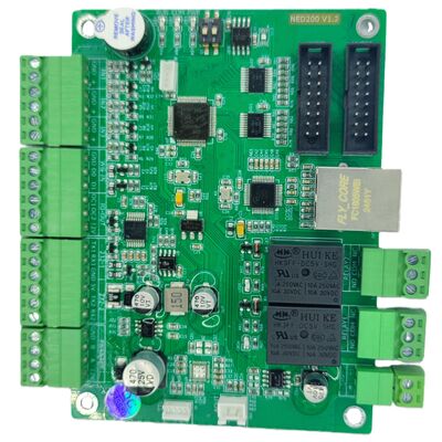 주차 안내 LED 디스플레이 컨트롤러 NED200 TCP IP MQTT RS485 HUB75 HUB08 리레 및 음성 방송